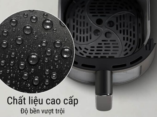 nồi chiên không dầu philips na230_00 (5) Chất liệu cao cấp, độ bền vượt trội