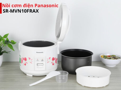 nồi cơm điện panasonic sr-mvn10frax Nồi cơm điện Panasonic SR-MVN10FRAX dung tích 1 lít, thiết kế đẹp mắt