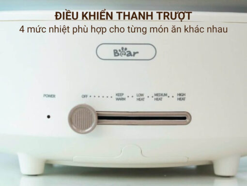 Điều khiển thanh trượt sử dụng dễ dàng