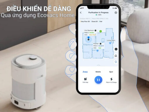 robot lọc không khí ecovacs airbot andy pro
