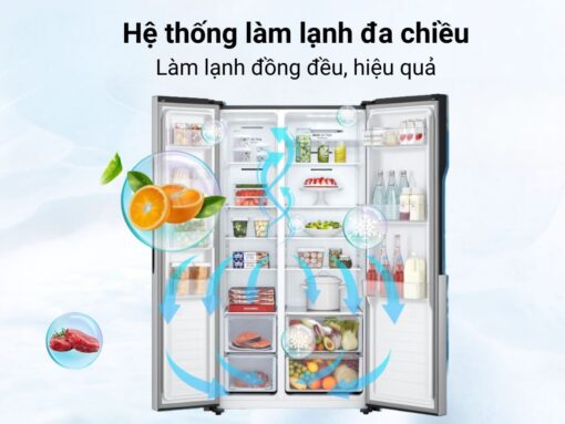 tủ lạnh lg gr-b256jds inverter 519l