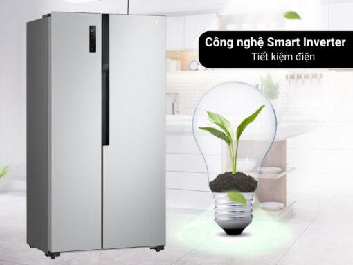 tủ lạnh lg gr-b256jds inverter 519l