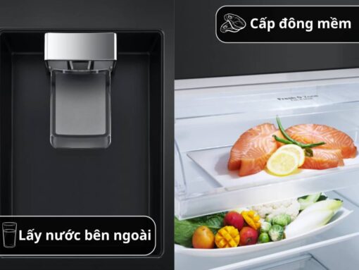 Lấy nước mát bên ngoài tiện lợi
