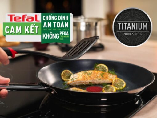 bộ nồi inox tefal cook eat b922s784 4 món