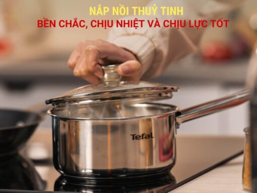bộ nồi inox tefal cook eat b922s784 4 món