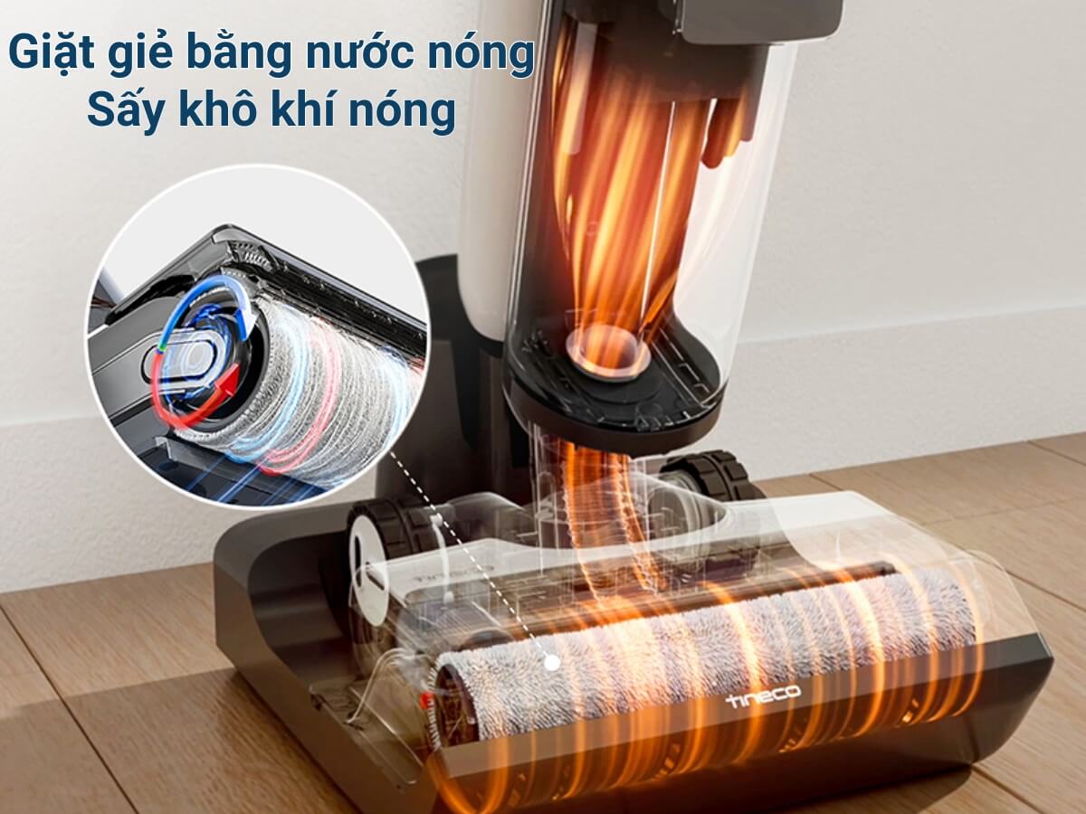 máy hút bụi lau nhà tineco floor one switch s7