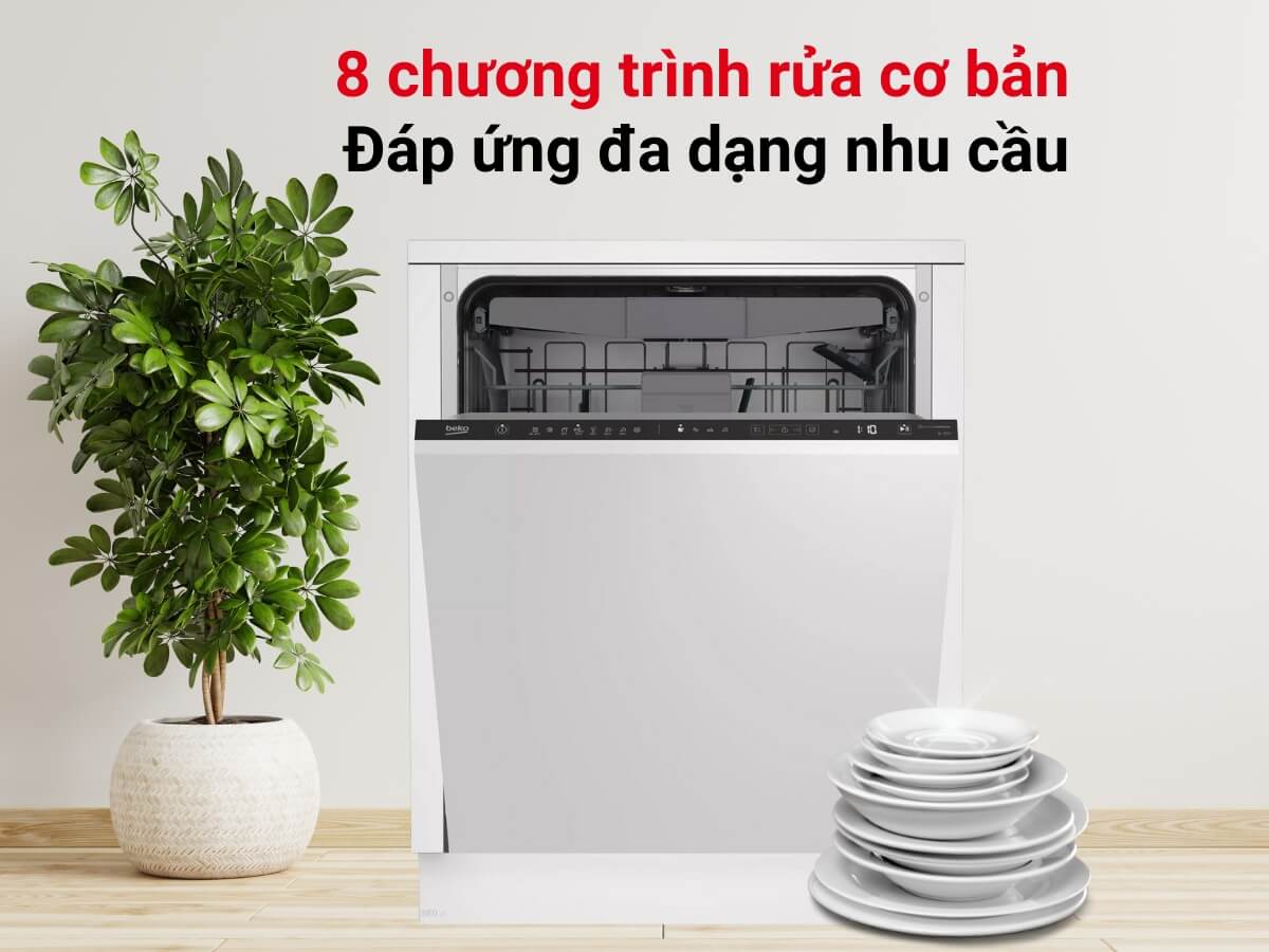 máy rửa chén beko bdin38643
