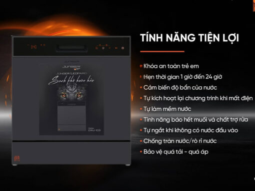 máy rửa chén junger leopard dwj-103