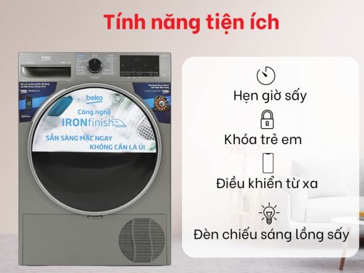 máy sấy beko b5t4429wm 10kg