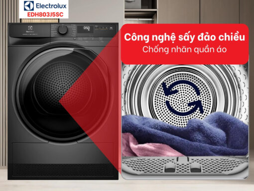 máy sấy electrolux edh803j5sc 8kg