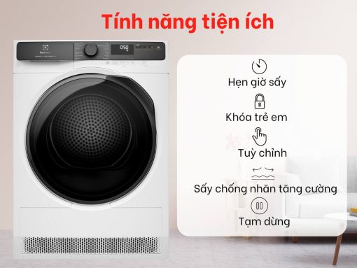 máy sấy electrolux edh803j5wc 8kg
