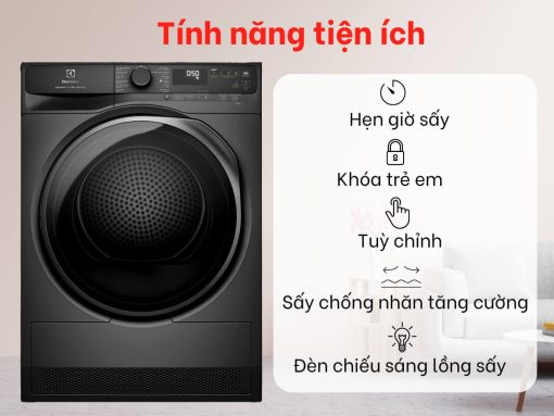 máy sấy electrolux edh903r7sc 9kg