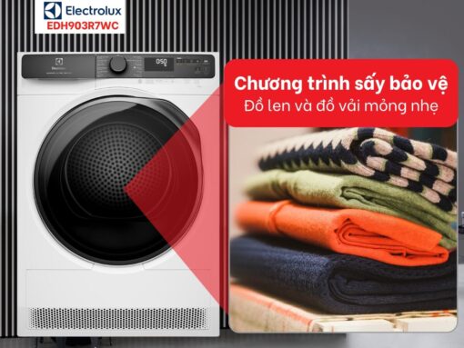 máy sấy electrolux edh903r7wc 9kg