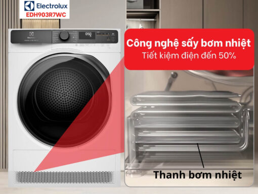 máy sấy electrolux edh903r7wc 9kg