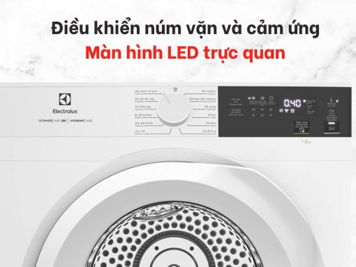máy sấy electrolux edv804h3wc 8kg