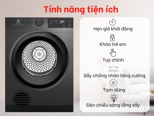 máy sấy electrolux edv904n3sc 9kg