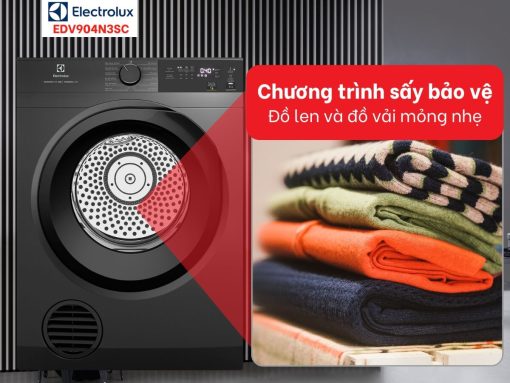 máy sấy electrolux edv904n3sc 9kg