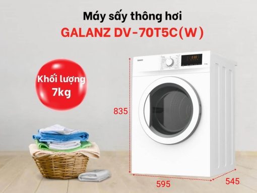 máy sấy galanz dv-70t5c(w) 7kg (1)