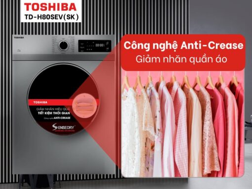 Máy sấy Toshiba TD-H80SEV(SK) 7kg