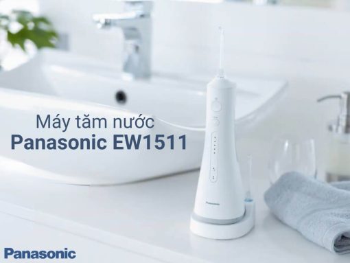 Máy tăm nước Panasonic EW1511 thiết kế không dây nhỏ gọn, đẹp mắt