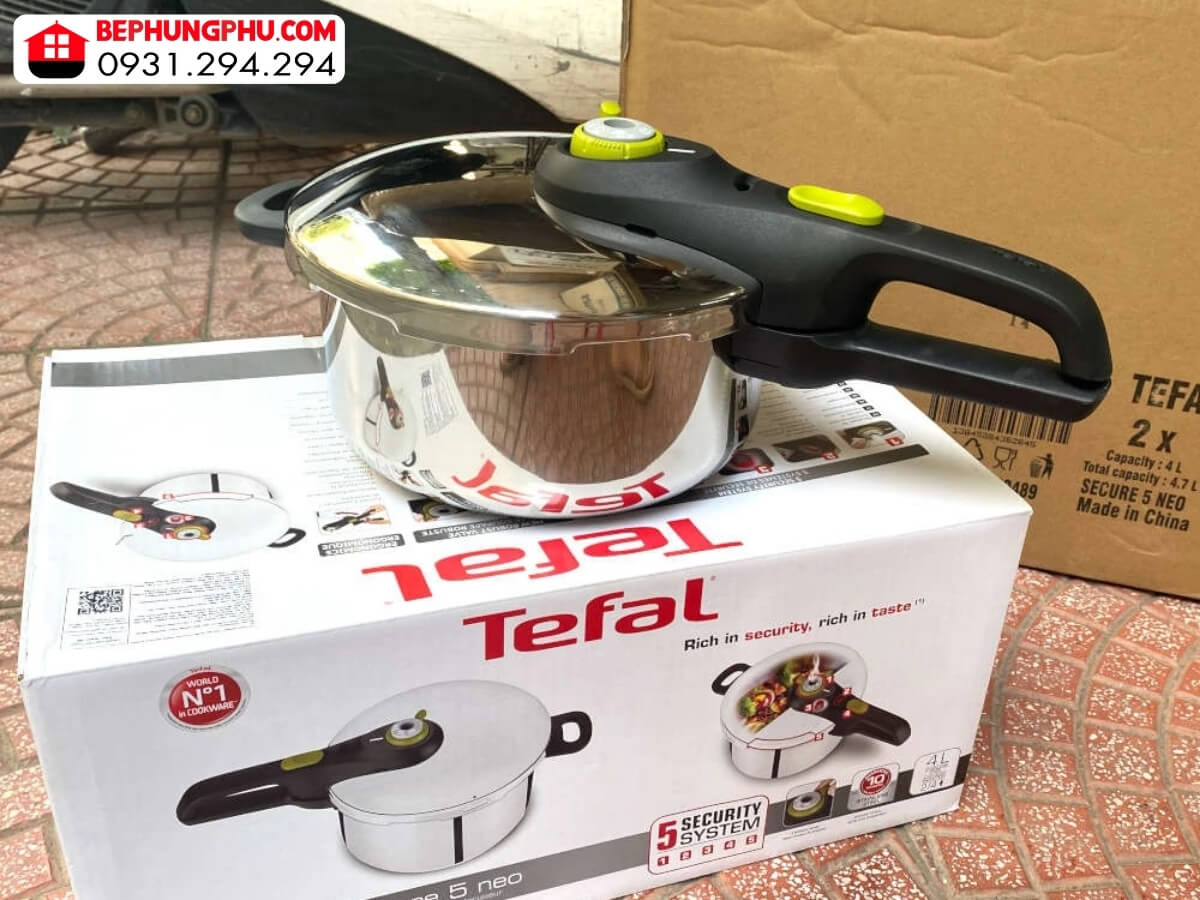 nồi áp suất tefal secure 5 neo p2534237 4l