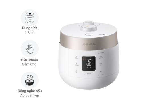 nồi cơm điện tử áp suất cuckoo crp-st1010fw