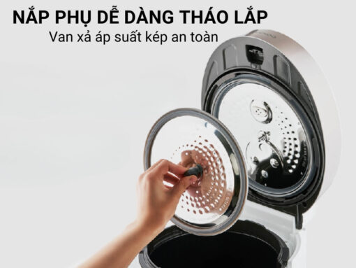 nồi cơm điện tử áp suất cuckoo crp-st1010fw