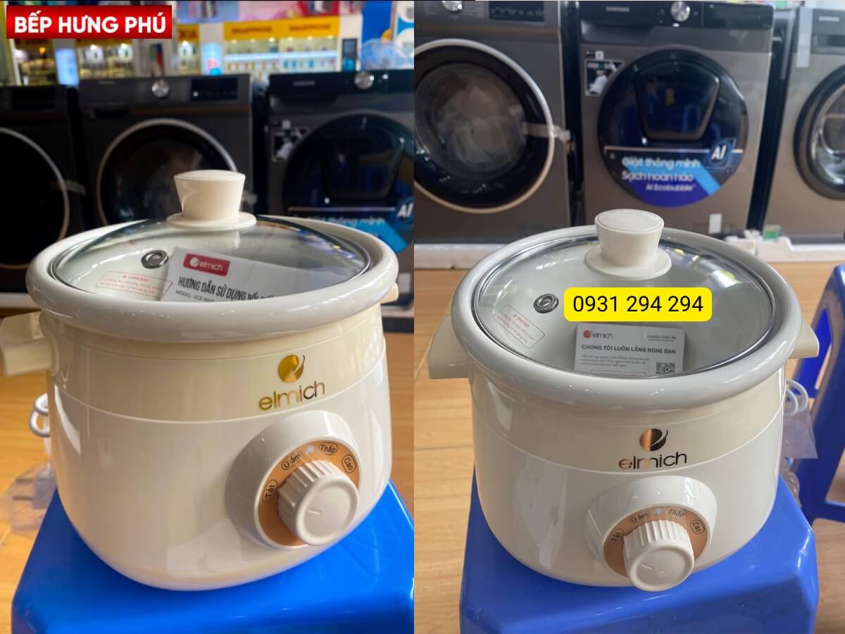 nồi nấu chậm elmich sce-8525