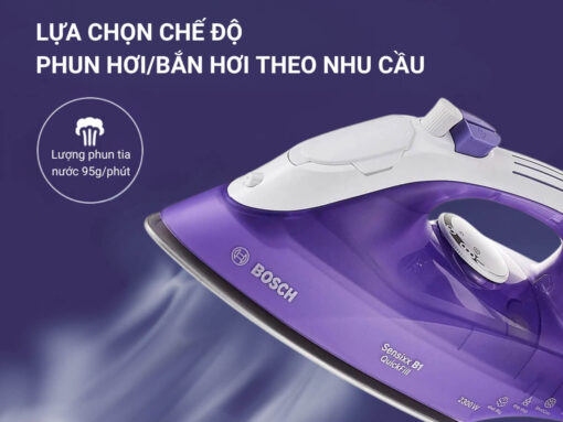 bàn ủi hơi nước bosch tda2651gb