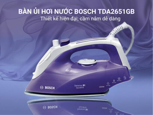 bàn ủi hơi nước bosch tda2651gb