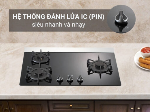 bếp gas rinnai rb-37gf(bl)-gen