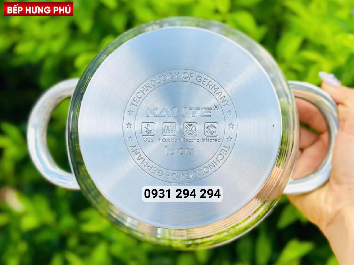 bộ nồi inox kalite kl351 3 món