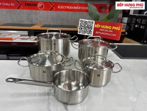bộ nồi inox zwilling twin classic 5 món