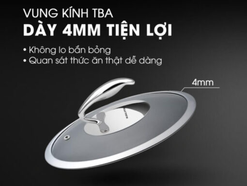 chảo inox kalite kl826v 26cm