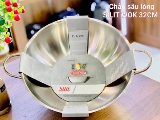 chảo sâu lòng silit wok 32cm