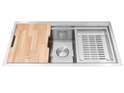 chậu inox malloca ms 781