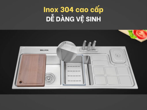 chậu inox malloca ms 8817 (4)