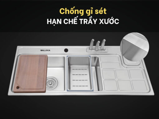chậu inox malloca ms 8817 (5)