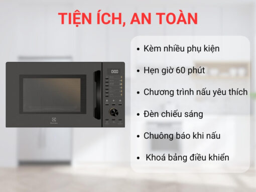 lò vi sóng electrolux emg30d22bm