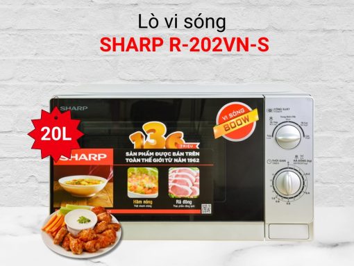 lò vi sóng sharp r-202vn-s