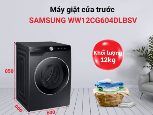 máy giặt samsung ww12cg604dlbsv 12kg