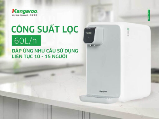 Công suất lọc 60 lít/giờ