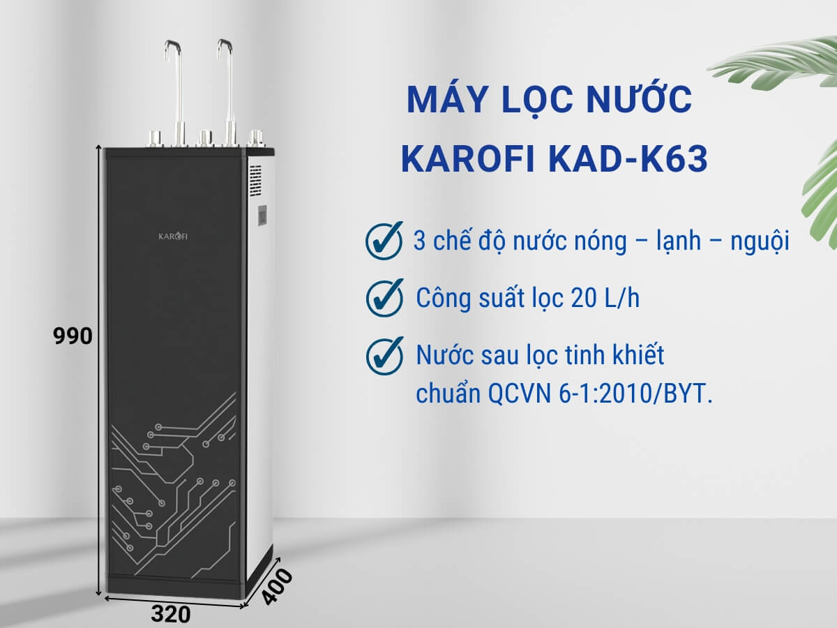 máy lọc nước karofi kad-m29