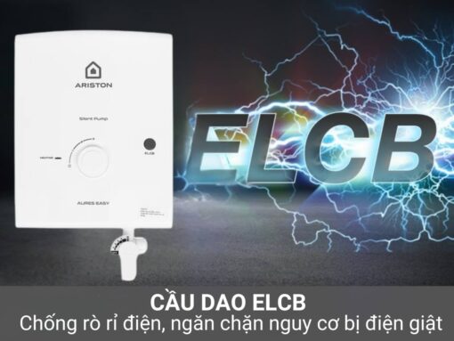 máy nước nóng ariston aures easy 4.5p 3s