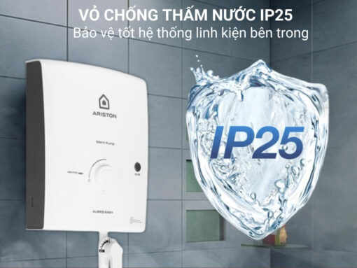 máy nước nóng ariston aures easy 4.5p 3s