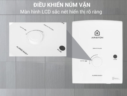máy nước nóng ariston aures easy 4.5p 3s