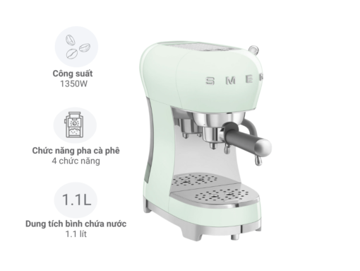 Máy pha cà phê Smeg ECF02PGEU