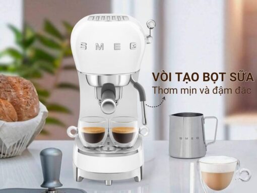 máy pha cà phê smeg ecf02wheu