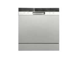 a dishwasher with a handle