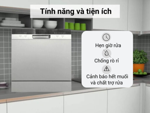 máy rửa chén electrolux efc3862ms